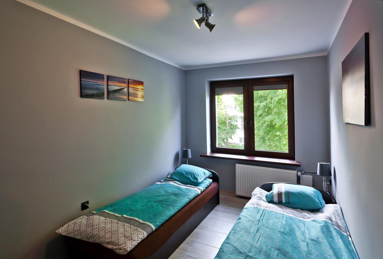Ferienwohnung Mieszkanie 3 Pokojowe W Srodmiesciu Danzig Exterior foto